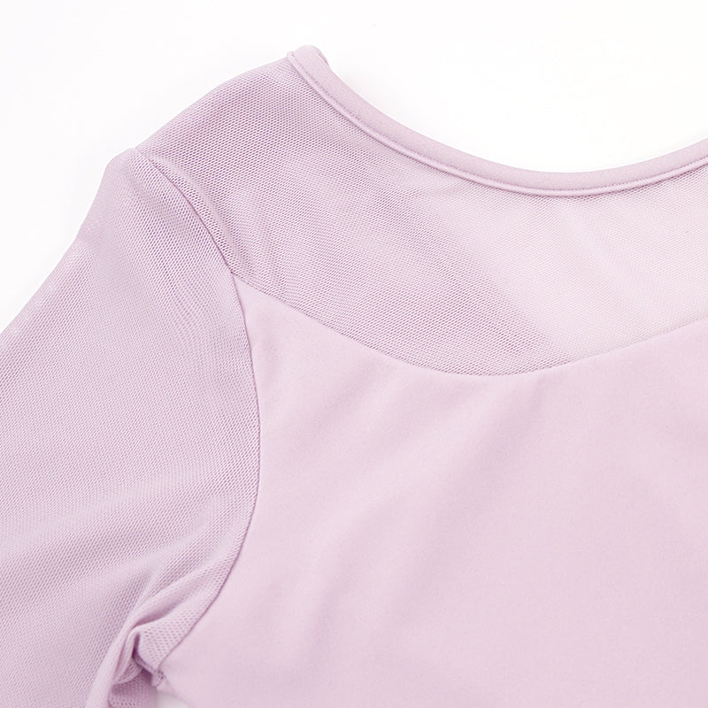 Dance Leotard mesh twisted Back
