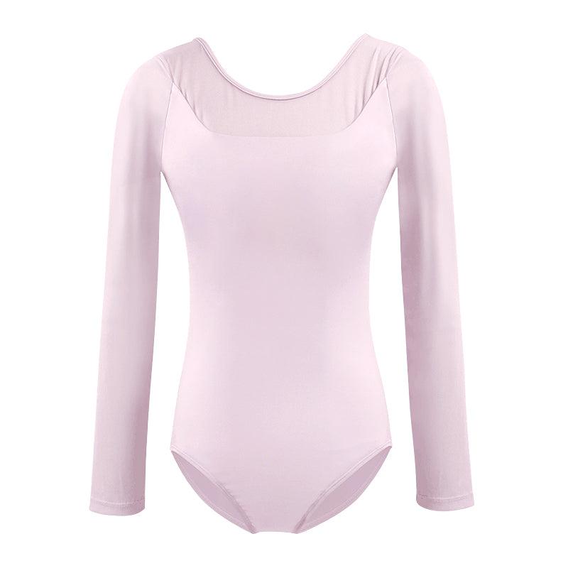 Dance Leotard mesh twisted Back