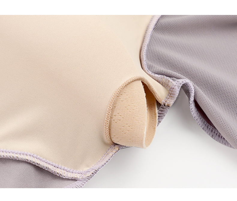 Velvet Winter Leotard with Mesh front