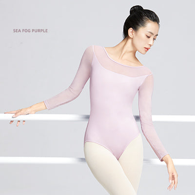 Dance Leotard mesh twisted Back