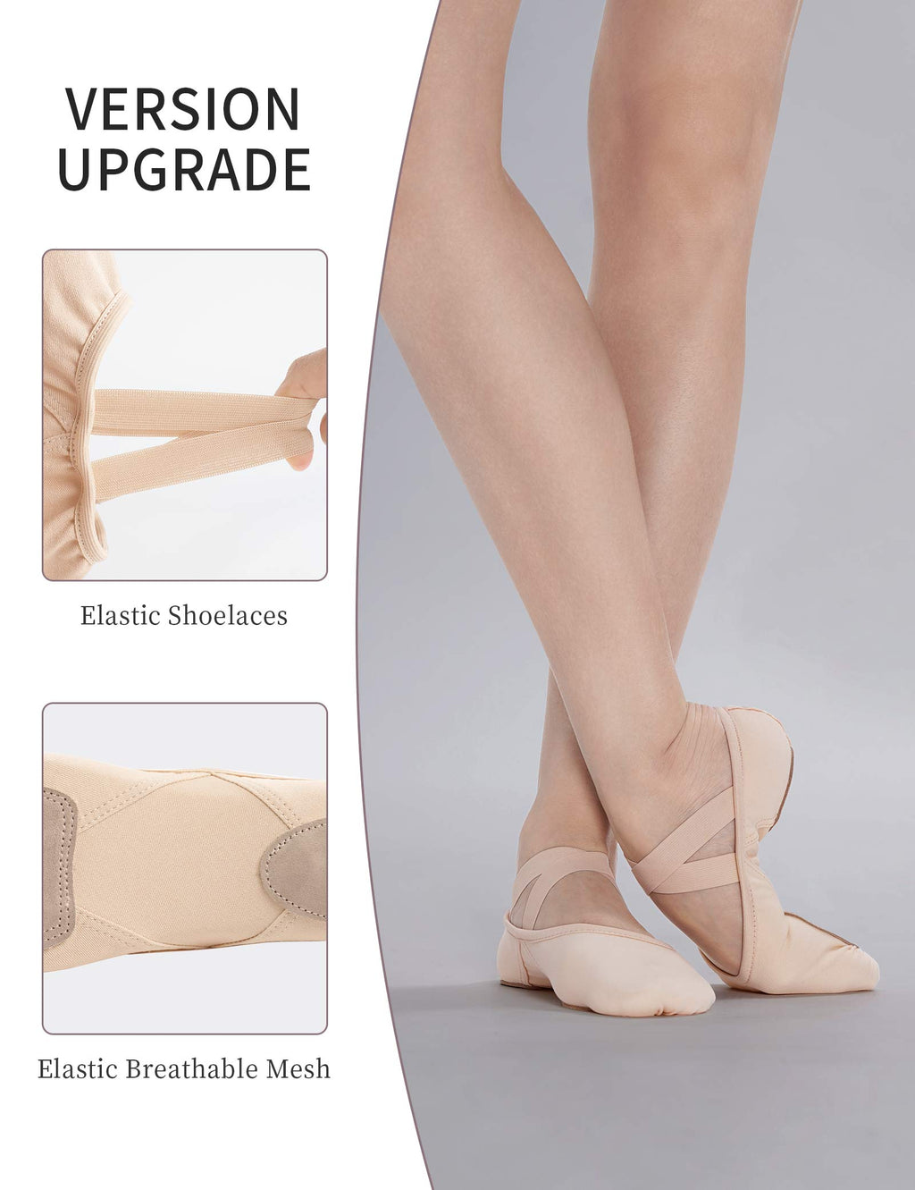 High stretch soft Ballet shoes